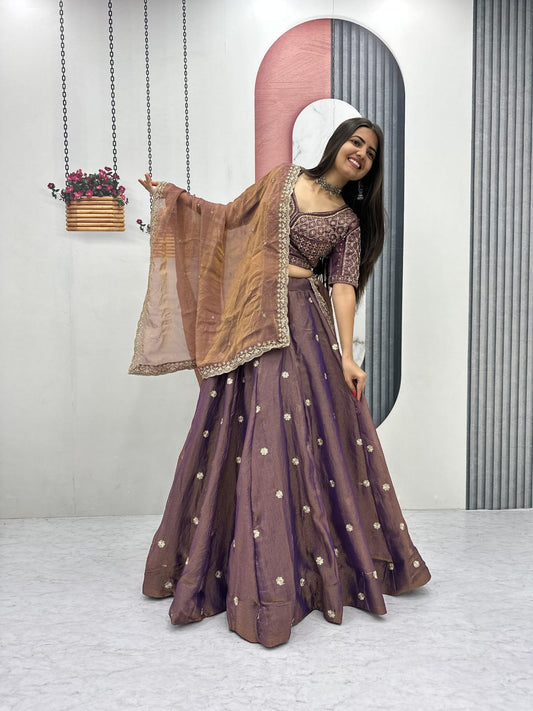 Designer Ready To Wear Lehenga Choli With Dupatta