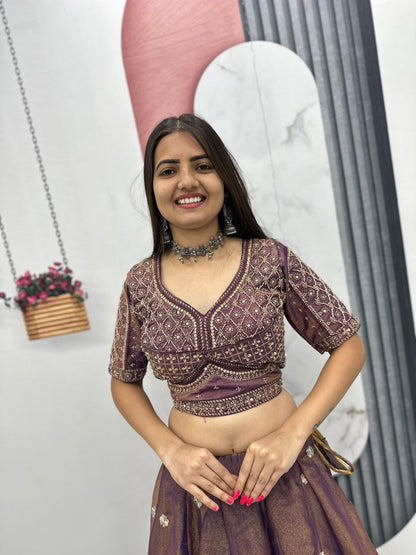 Designer Ready To Wear Lehenga Choli With Dupatta