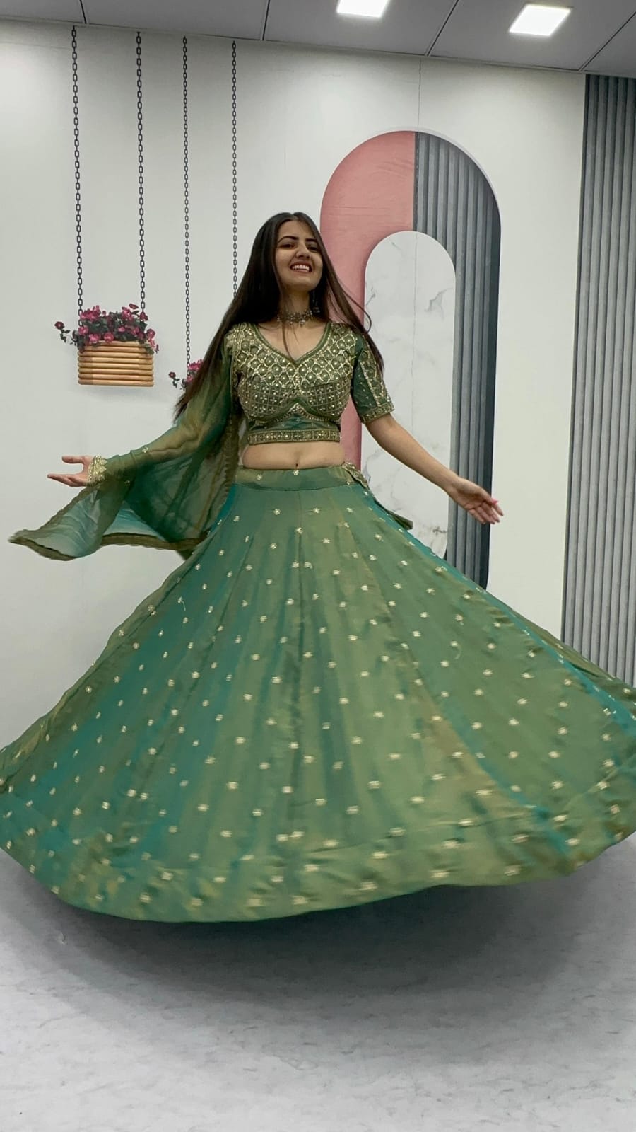 Designer Ready To Wear Lehenga Choli With Dupatta