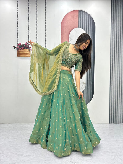 Designer Ready To Wear Lehenga Choli With Dupatta