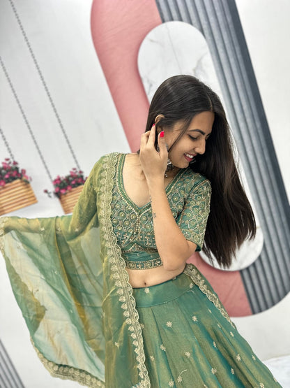 Designer Ready To Wear Lehenga Choli With Dupatta