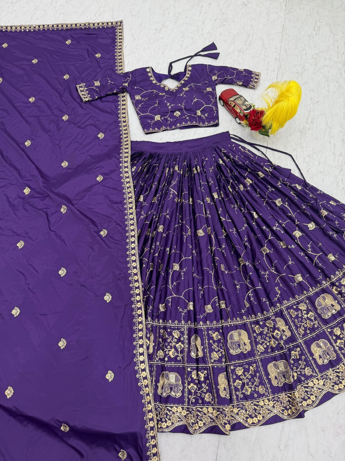 Designer Ready To Wear Lehenga Choli With Dupatta