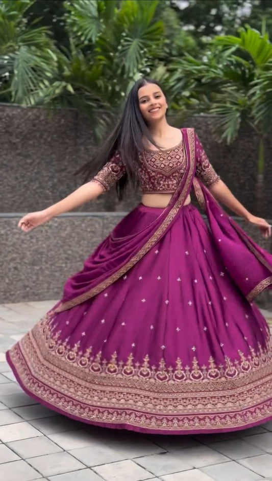 Designer Ready To Wear Lehenga Choli With Dupatta