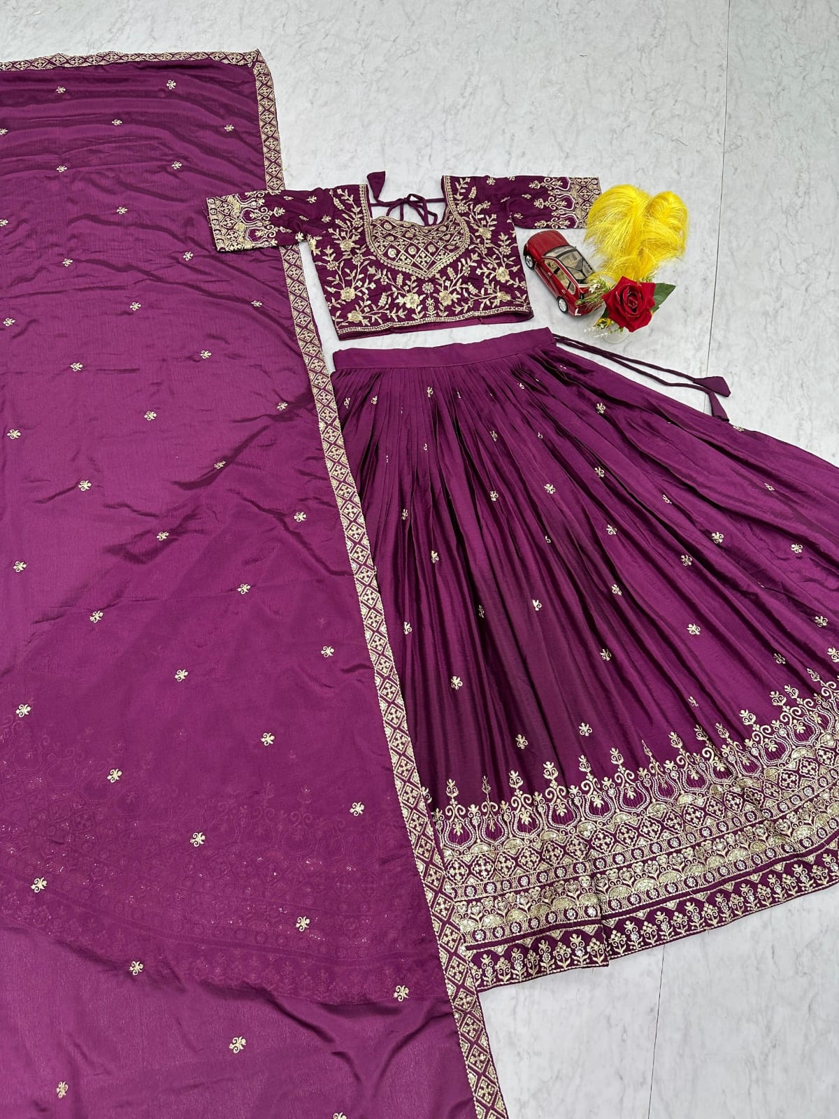 Designer Ready To Wear Lehenga Choli With Dupatta