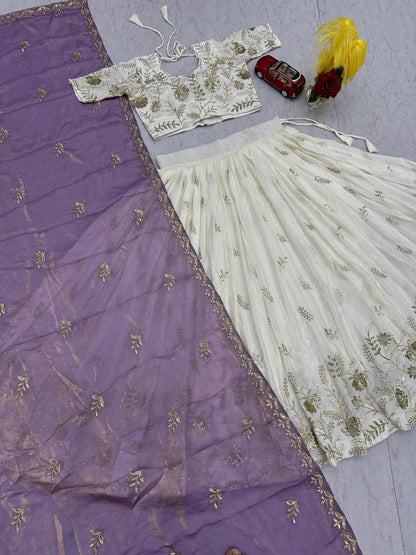Designer Ready To Wear Lehenga Choli With Dupatta