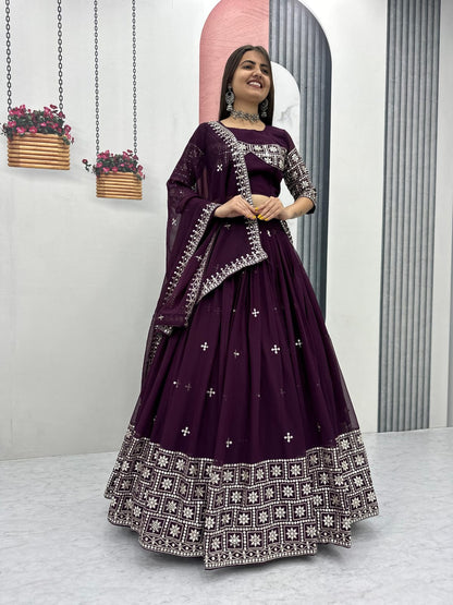 Designer Ready To Wear Lehenga Choli With Dupatta