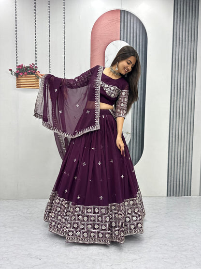 Designer Ready To Wear Lehenga Choli With Dupatta