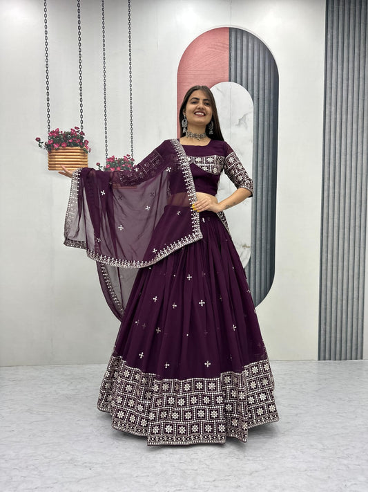 Designer Ready To Wear Lehenga Choli With Dupatta