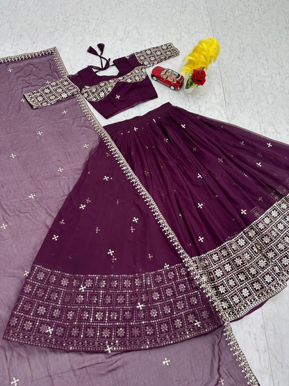 Designer Ready To Wear Lehenga Choli With Dupatta
