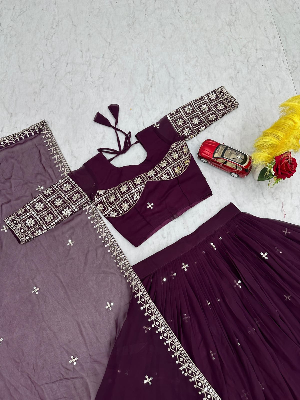 Designer Ready To Wear Lehenga Choli With Dupatta