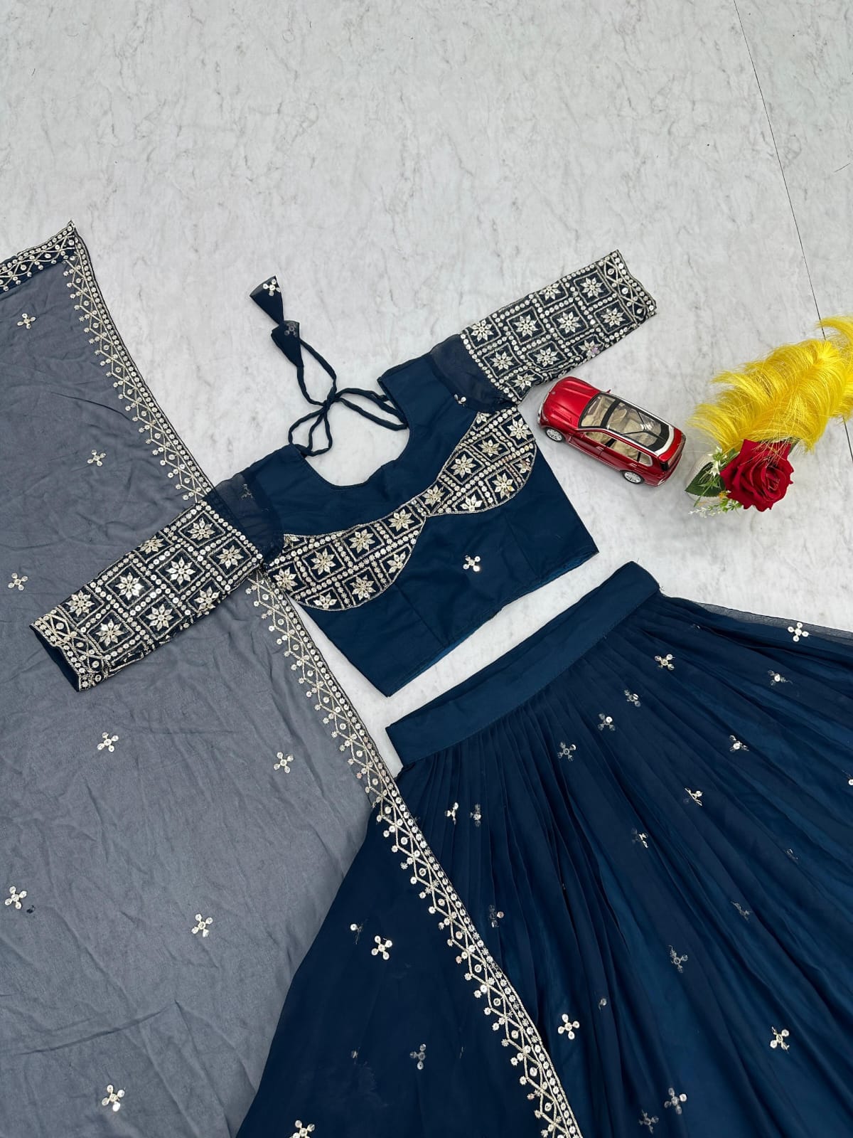 Designer Ready To Wear Lehenga Choli With Dupatta