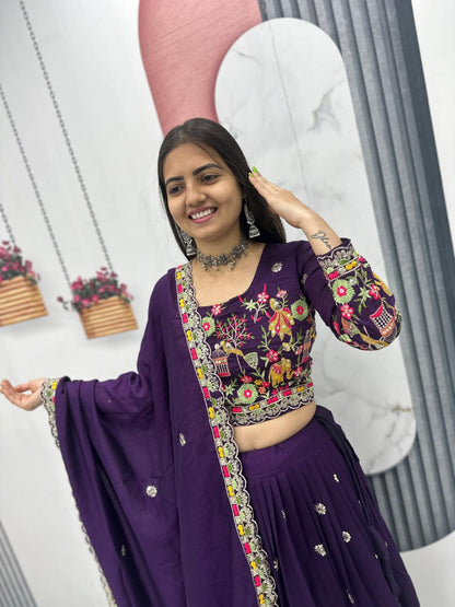 Designer Ready To Wear Lehenga Choli With Dupatta