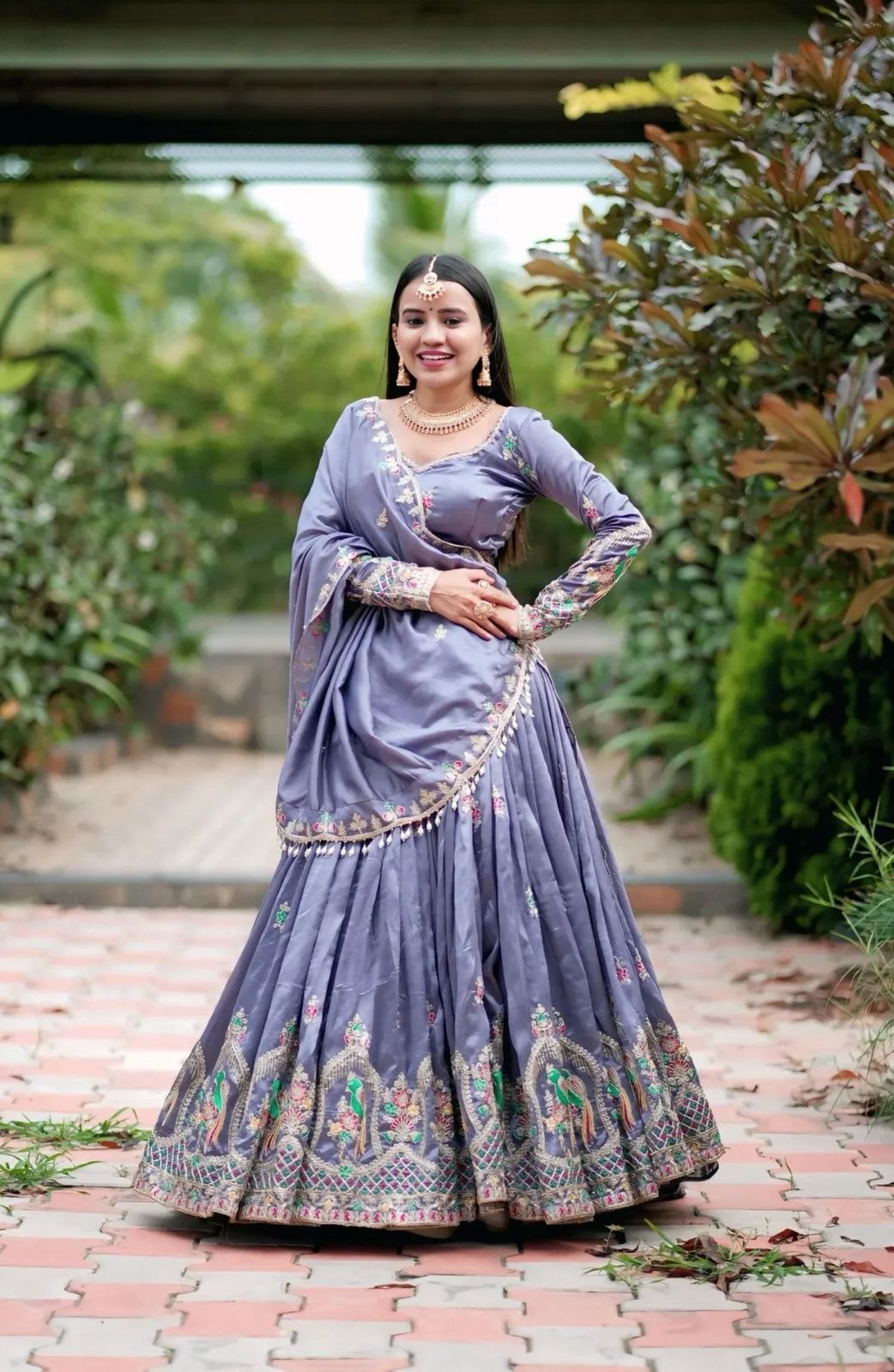 Designer Ready To Wear Lehenga Choli With Dupatta