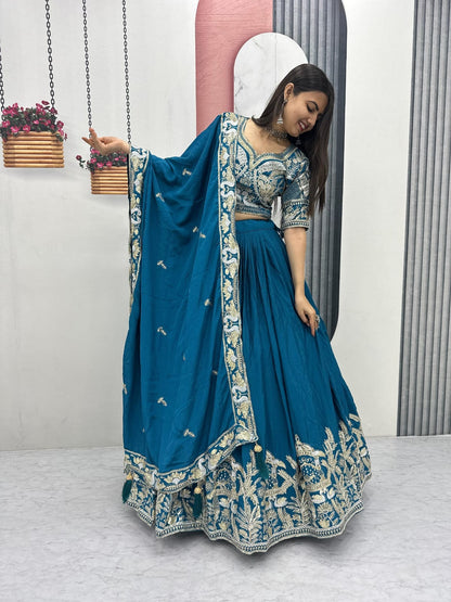 Designer Ready To Wear Lehenga Choli With Dupatta