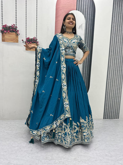 Designer Ready To Wear Lehenga Choli With Dupatta