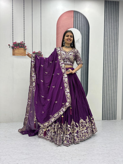 Designer Ready To Wear Lehenga Choli With Dupatta