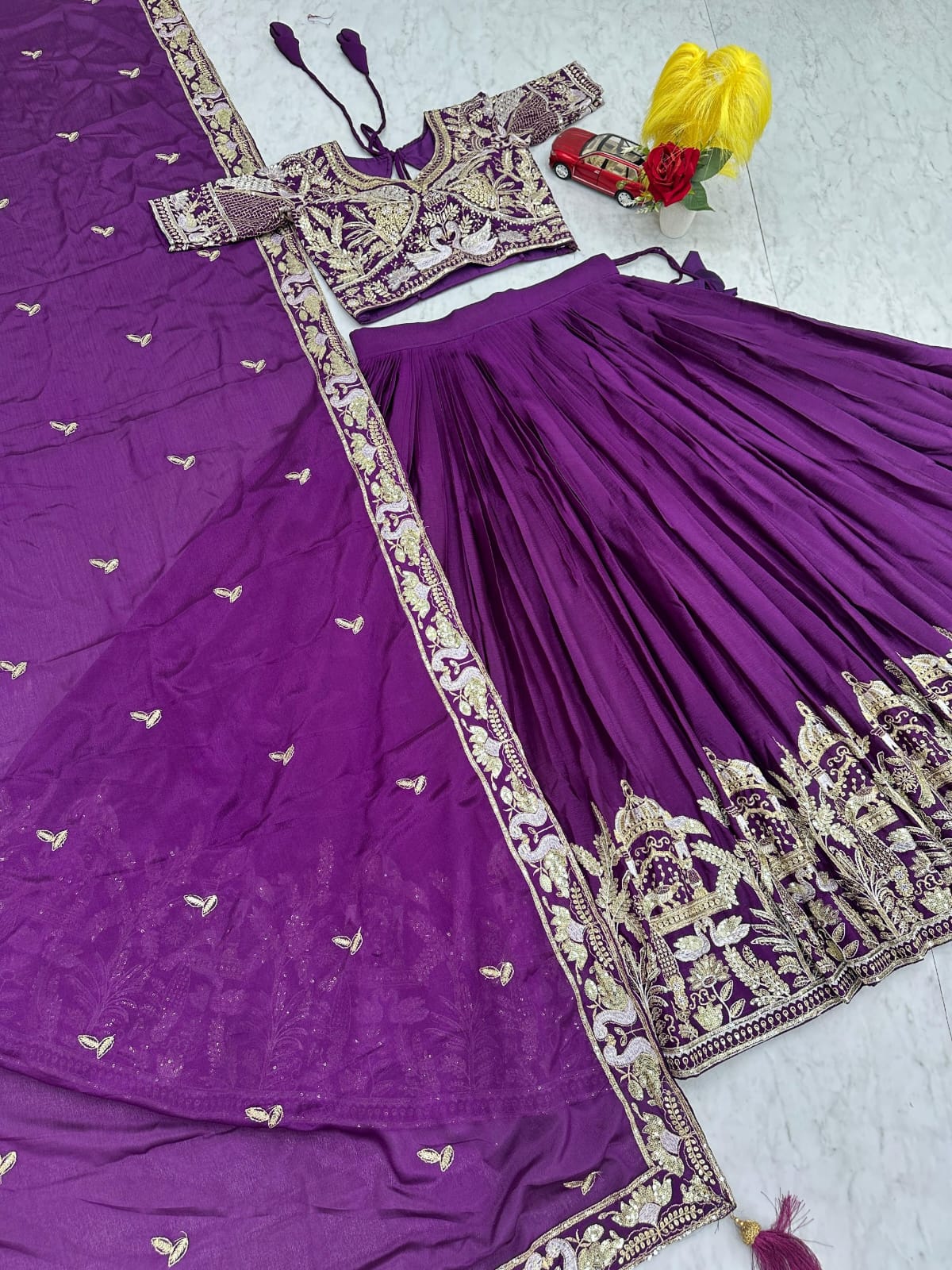Designer Ready To Wear Lehenga Choli With Dupatta