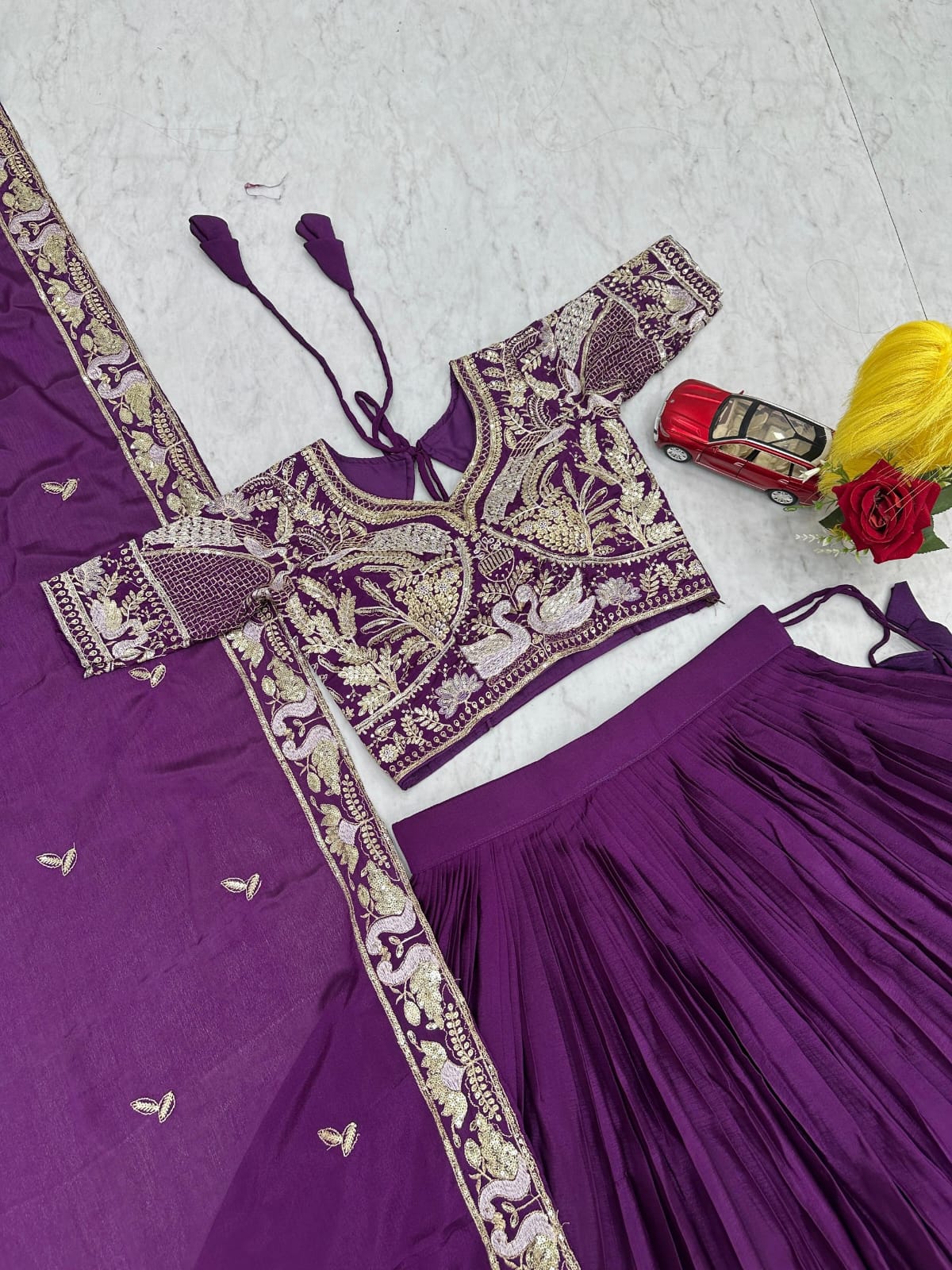 Designer Ready To Wear Lehenga Choli With Dupatta