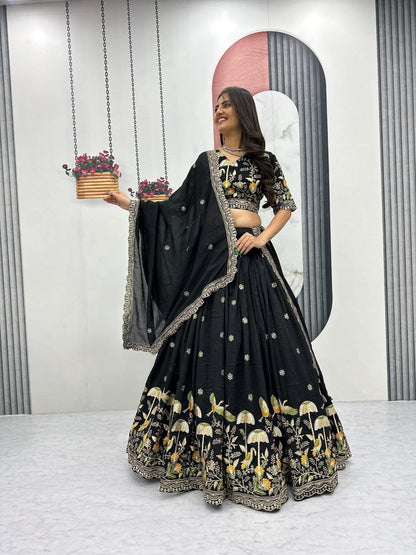 Designer Ready To Wear Lehenga Choli With Dupatta