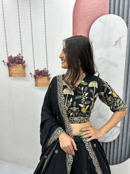 Designer Ready To Wear Lehenga Choli With Dupatta