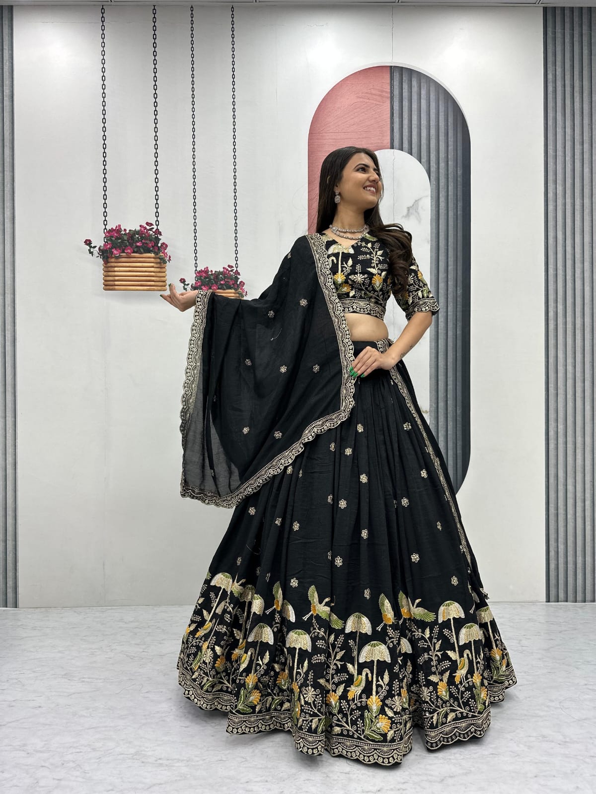 Designer Ready To Wear Lehenga Choli With Dupatta