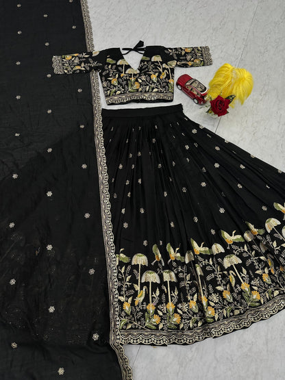 Designer Ready To Wear Lehenga Choli With Dupatta