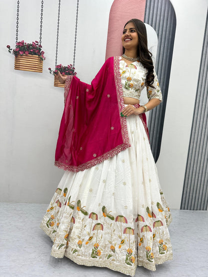 Designer Ready To Wear Lehenga Choli With Dupatta