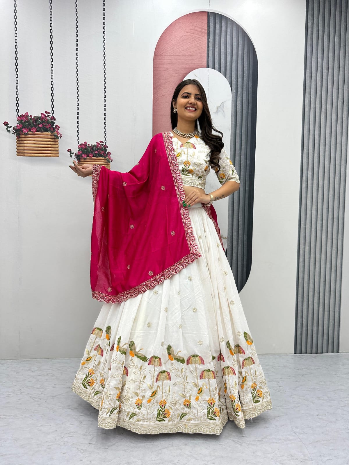 Designer Ready To Wear Lehenga Choli With Dupatta