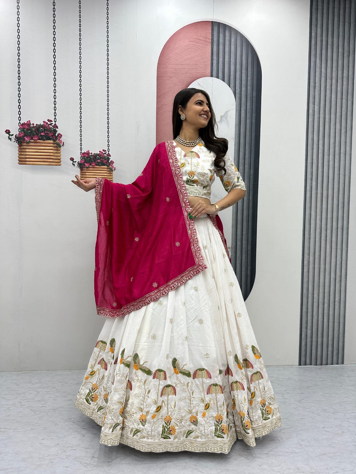 Designer Ready To Wear Lehenga Choli With Dupatta
