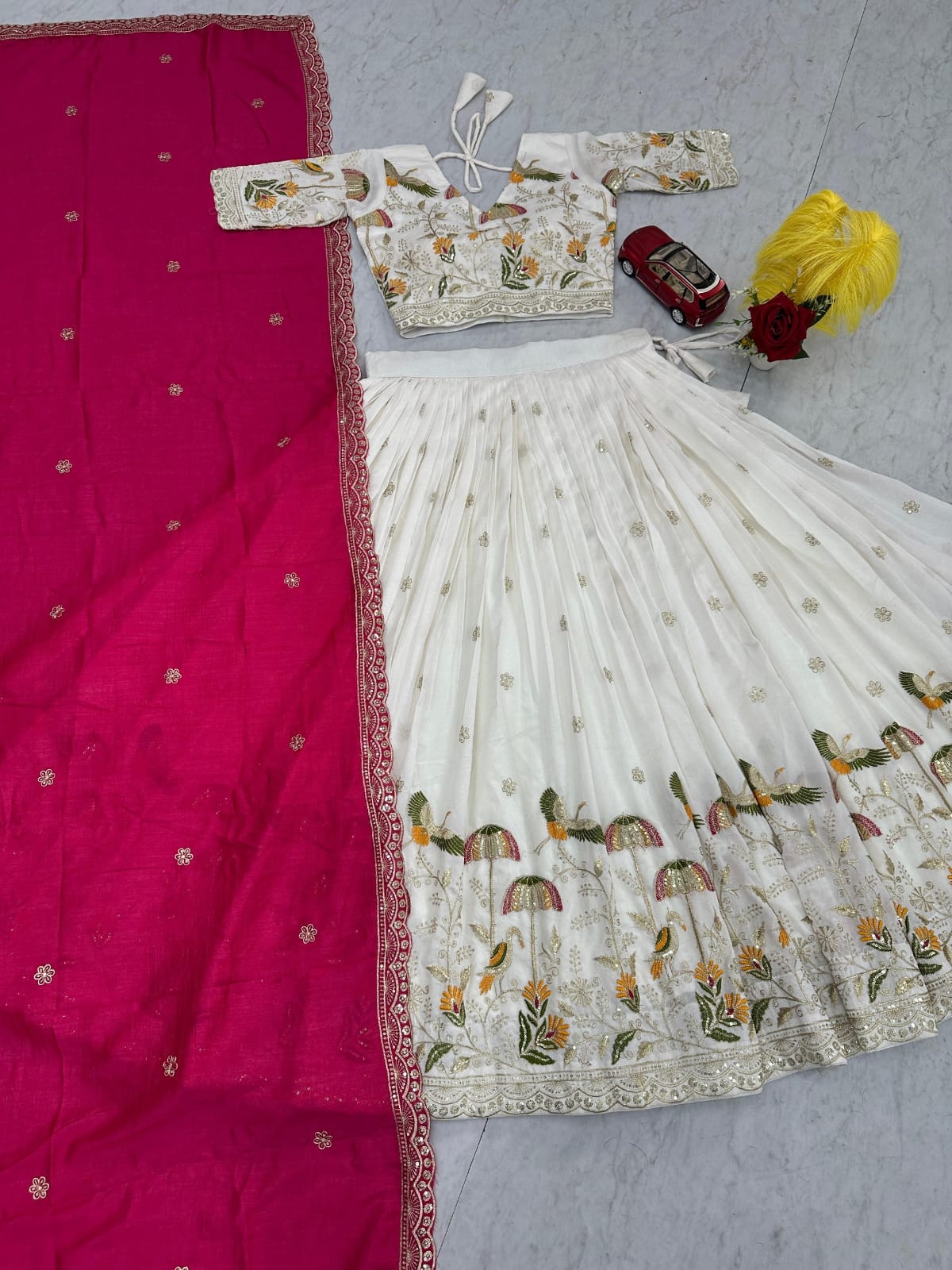 Designer Ready To Wear Lehenga Choli With Dupatta