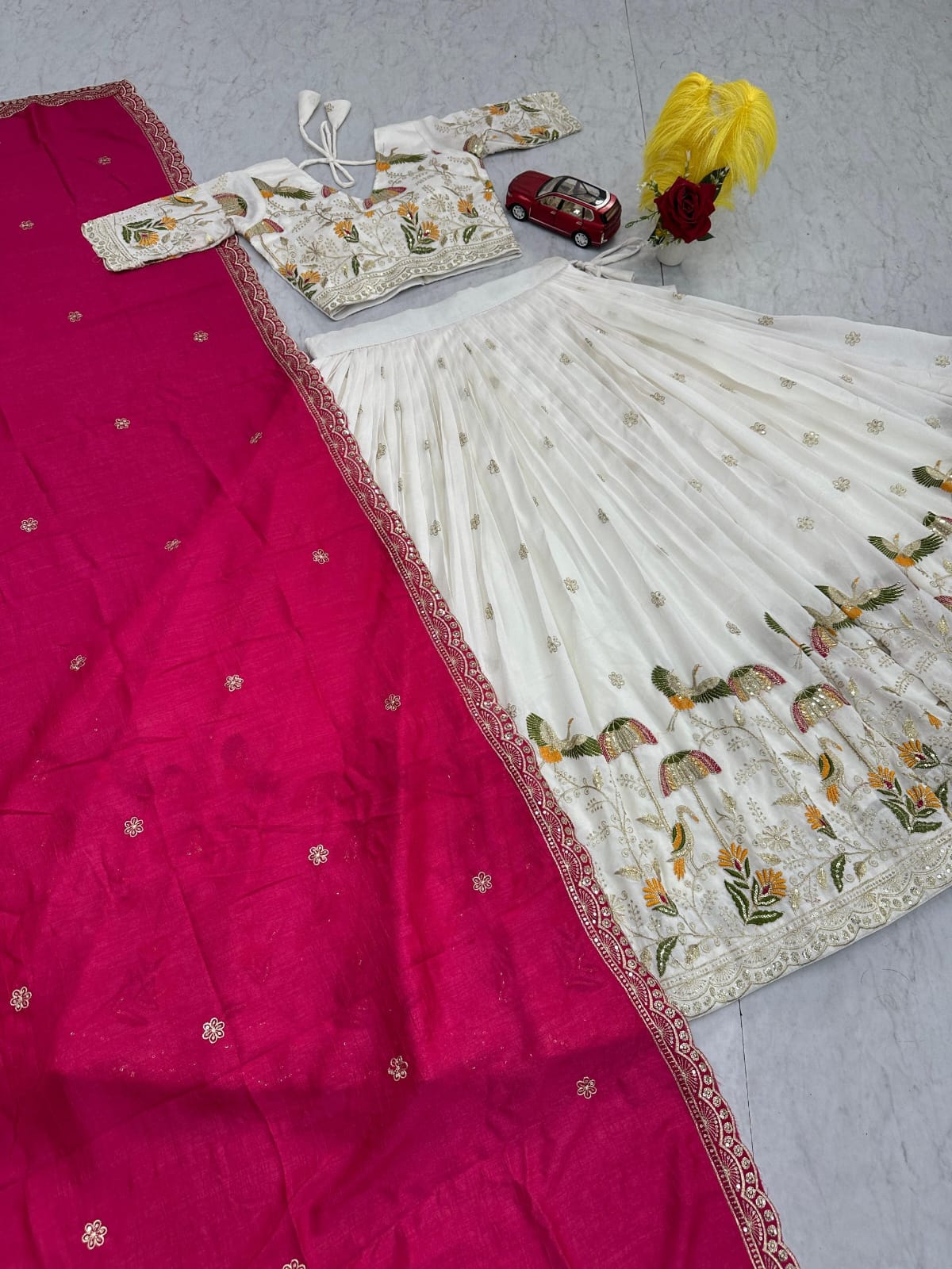 Designer Ready To Wear Lehenga Choli With Dupatta