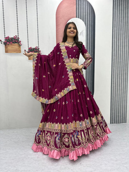 Designer Ready To Wear Lehenga Choli With Dupatta