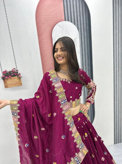 Designer Ready To Wear Lehenga Choli With Dupatta