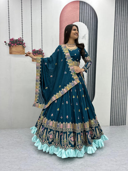 Designer Ready To Wear Lehenga Choli With Dupatta