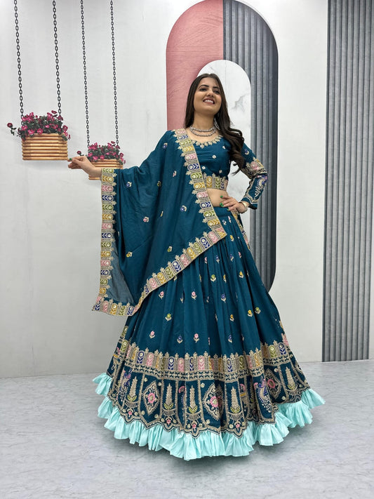 Designer Ready To Wear Lehenga Choli With Dupatta
