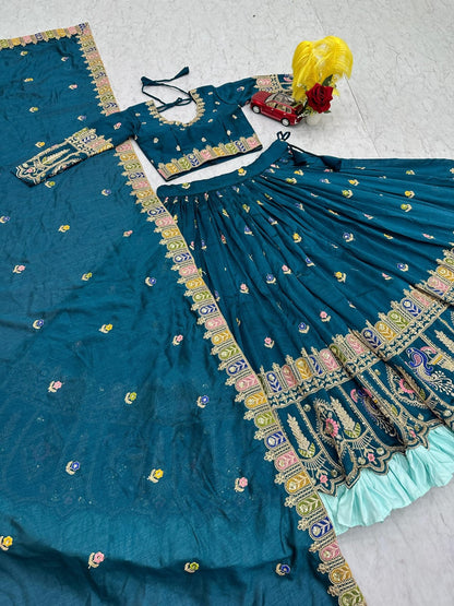 Designer Ready To Wear Lehenga Choli With Dupatta