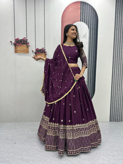 Designer Ready To Wear Lehenga Choli With Dupatta