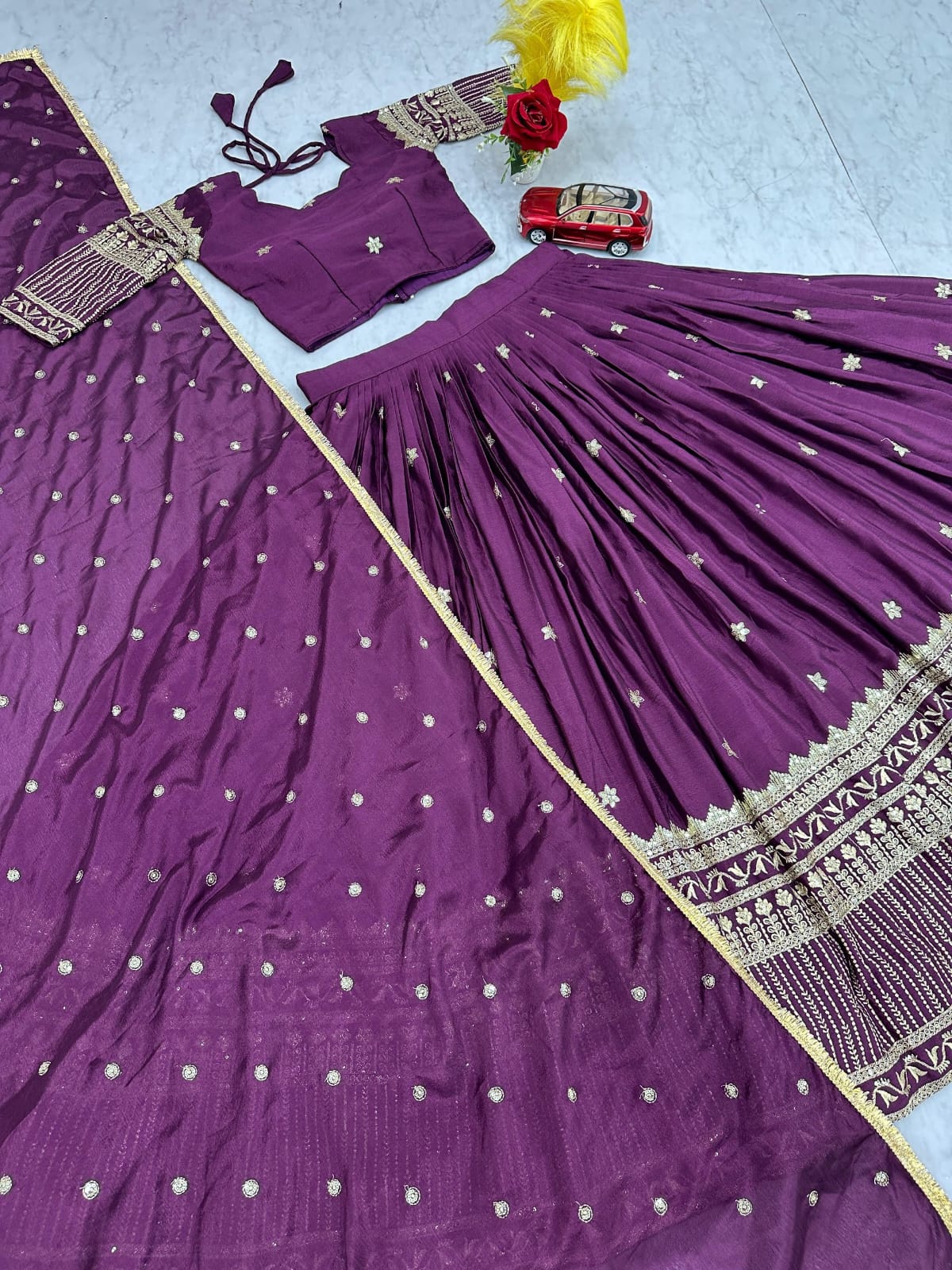 Designer Ready To Wear Lehenga Choli With Dupatta