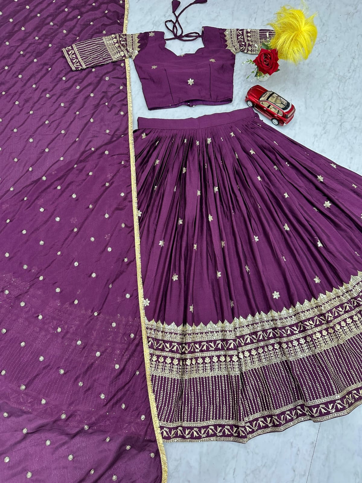Designer Ready To Wear Lehenga Choli With Dupatta