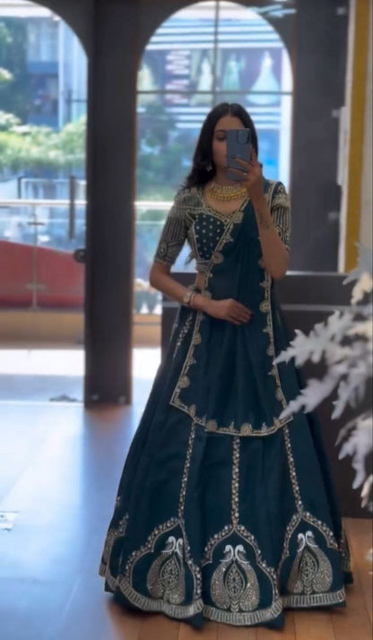 Designer Ready To Wear Lehenga Choli With Dupatta