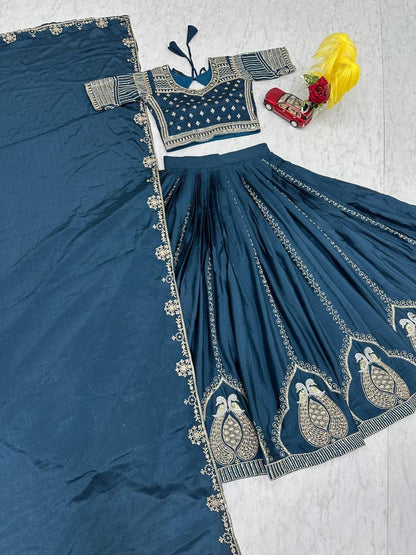 Designer Ready To Wear Lehenga Choli With Dupatta