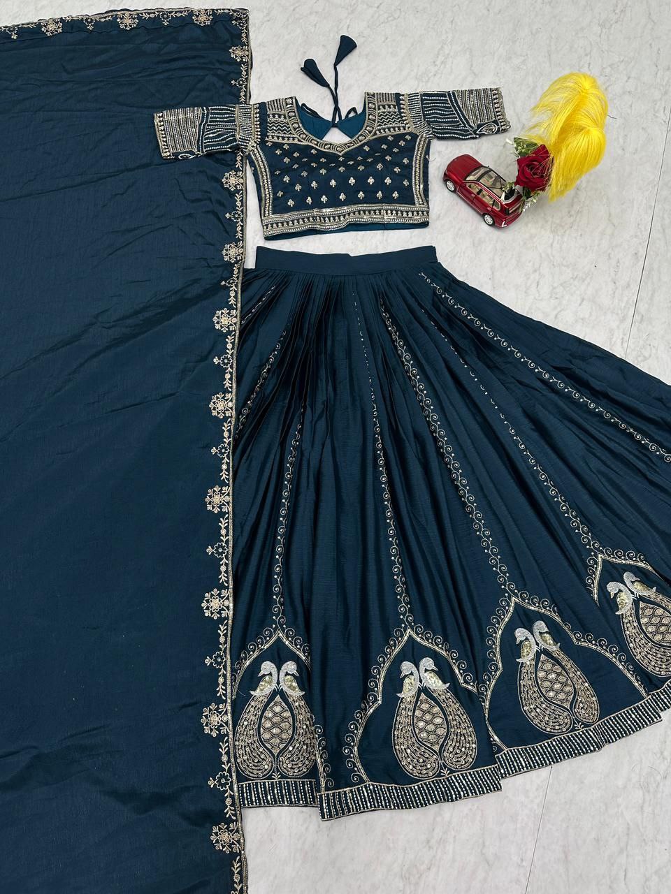 Designer Ready To Wear Lehenga Choli With Dupatta