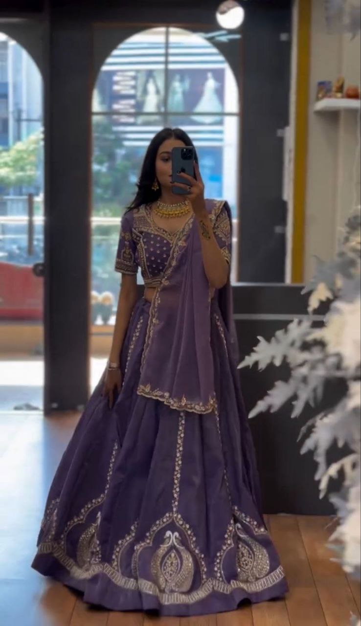 Designer Ready To Wear Lehenga Choli With Dupatta