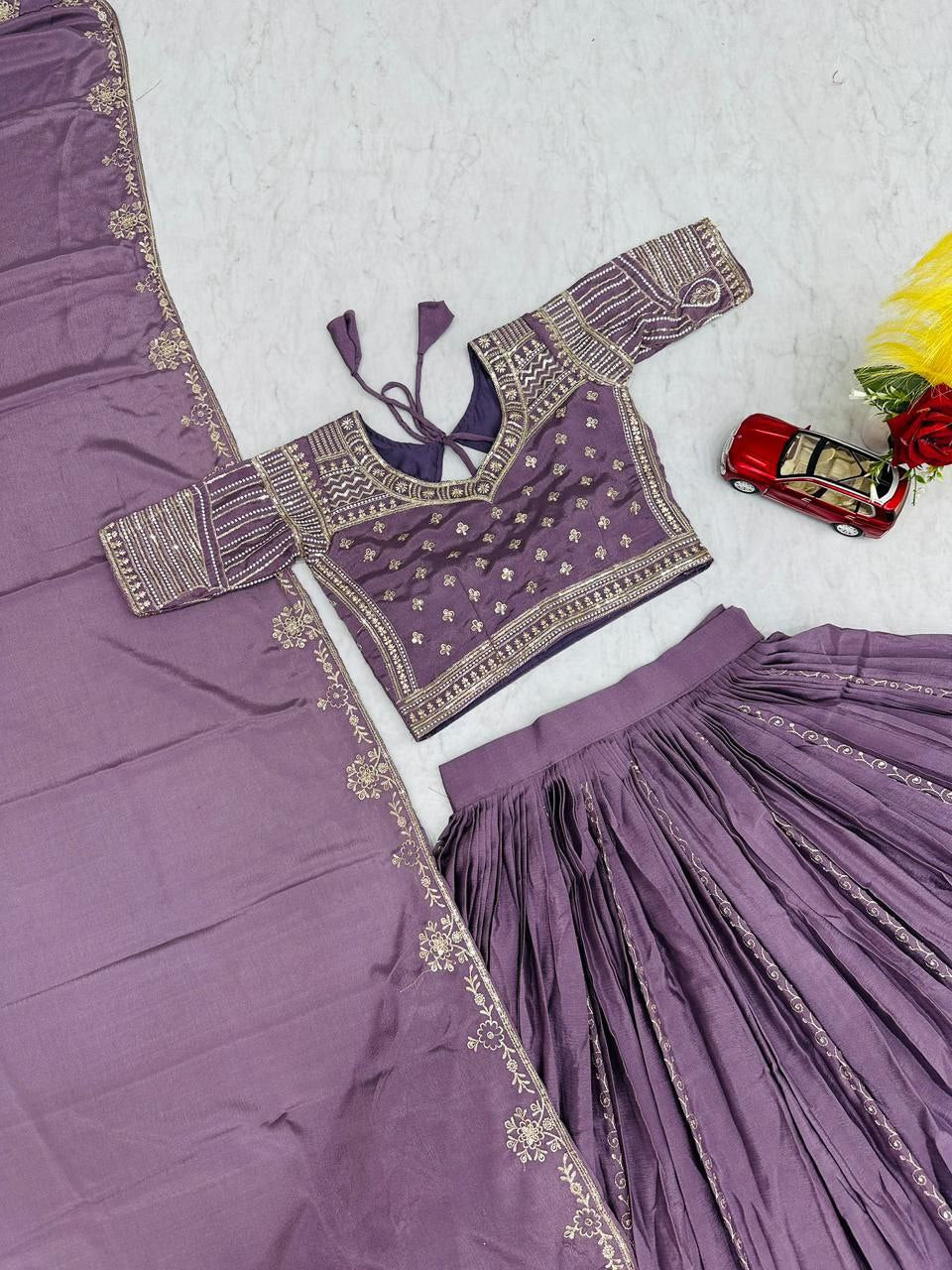 Designer Ready To Wear Lehenga Choli With Dupatta