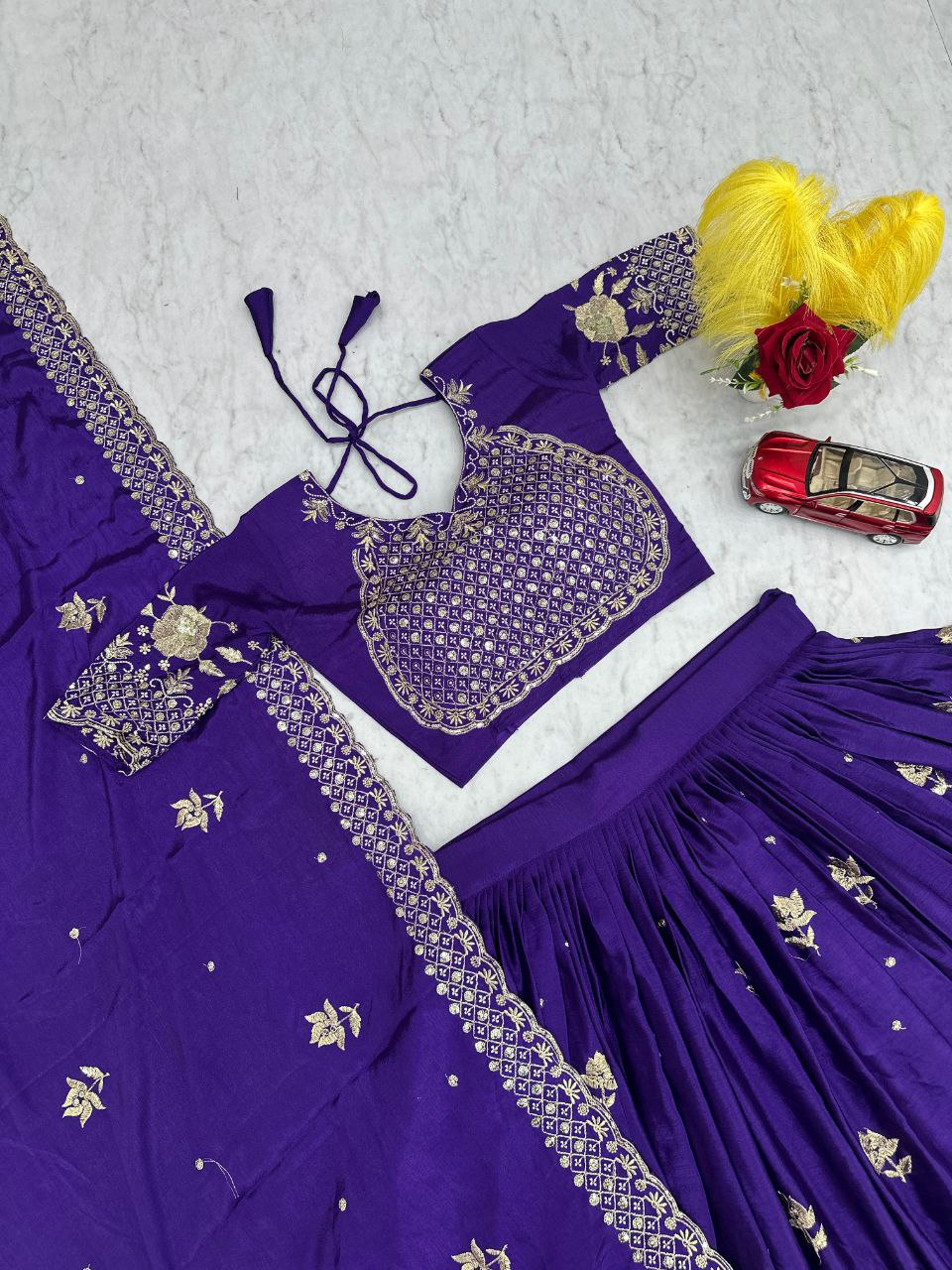 Designer Ready To Wear Lehenga Choli With Dupatta