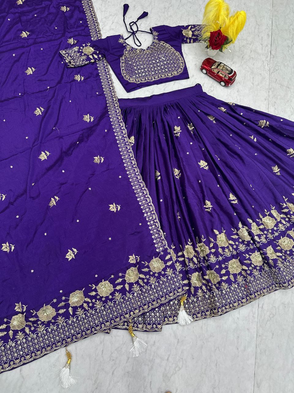 Designer Ready To Wear Lehenga Choli With Dupatta