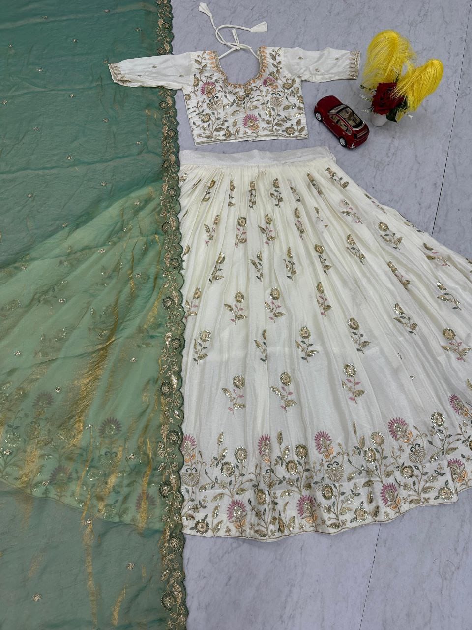 Designer Ready To Wear Lehenga Choli With Dupatta