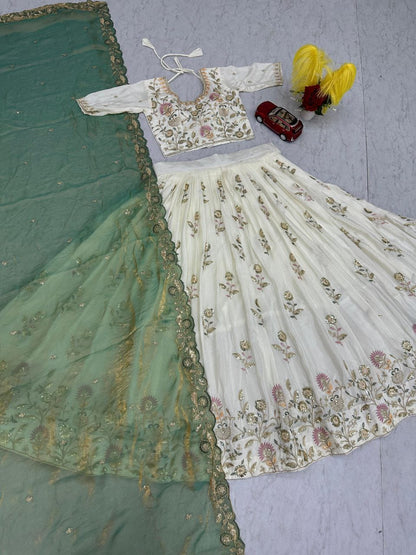 Designer Ready To Wear Lehenga Choli With Dupatta