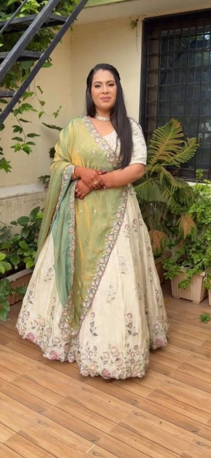 Designer Ready To Wear Lehenga Choli With Dupatta