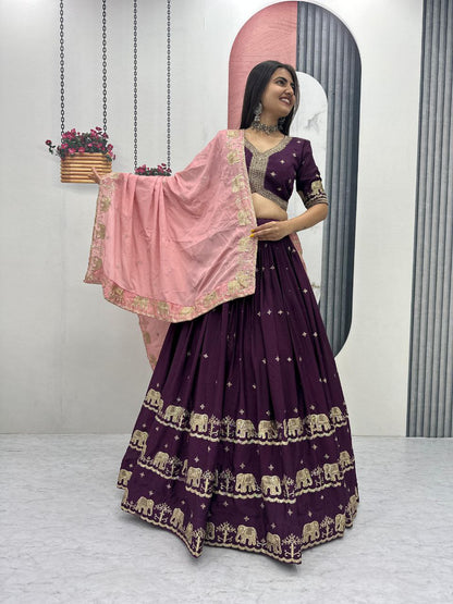Designer Ready To Wear Lehenga Choli With Dupatta